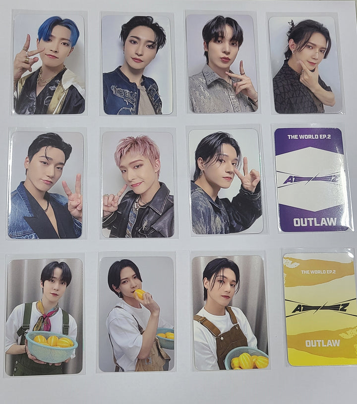 ATEEZ "THE WORLD EP.2 " - Soundwave Lucky Draw Event photocard - HALLYUSUPERSTORE