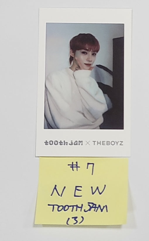 The boyz - Toothjam x The Boyz Official Event Photocard - HALLYUSUPERSTORE