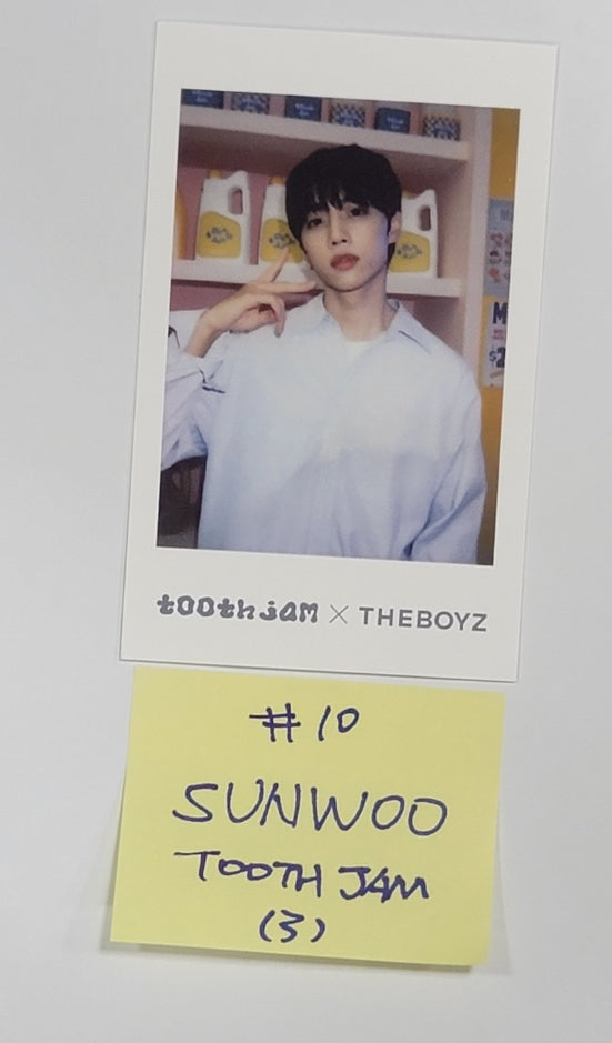 The boyz - Toothjam x The Boyz Official Event Photocard - HALLYUSUPERSTORE