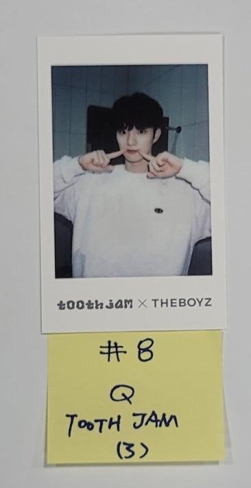 The boyz - Toothjam x The Boyz Official Event Photocard - HALLYUSUPERSTORE