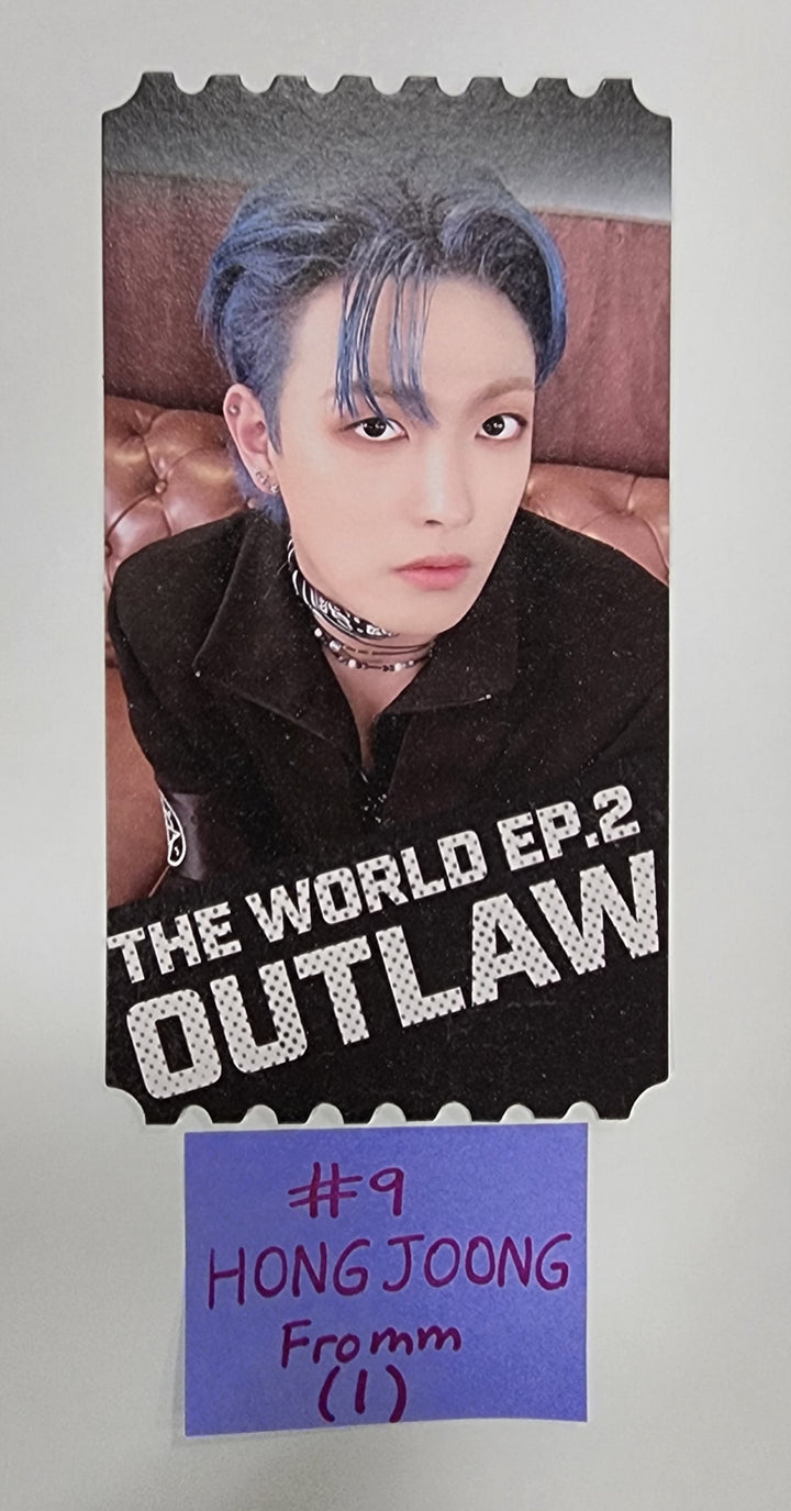 ATEEZ "THE WORLD EP.2 " - Fromm Pre-Order Benefit Photocard, Ticket - HALLYUSUPERSTORE