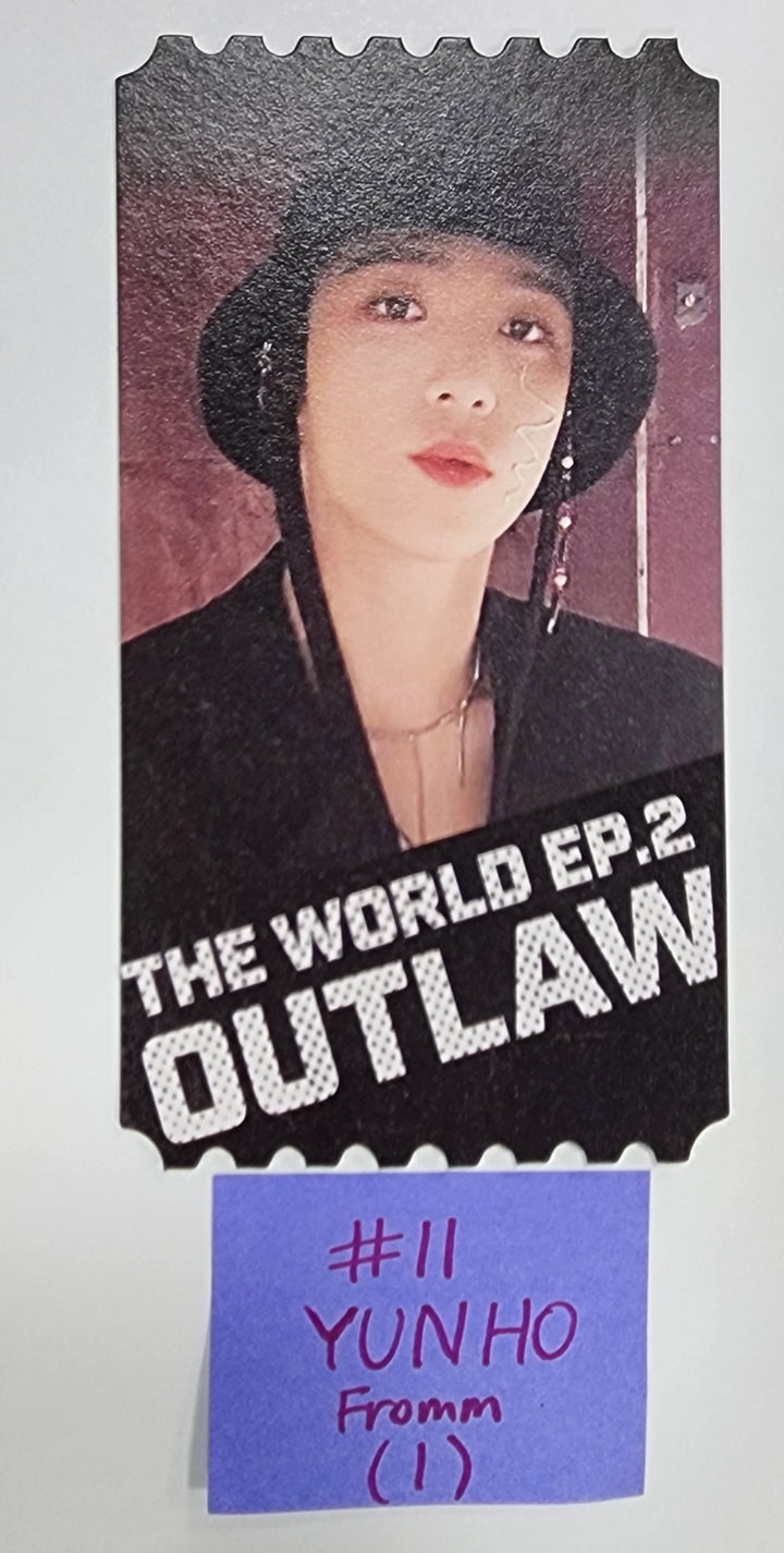 ATEEZ "THE WORLD EP.2 " - Fromm Pre-Order Benefit Photocard, Ticket - HALLYUSUPERSTORE