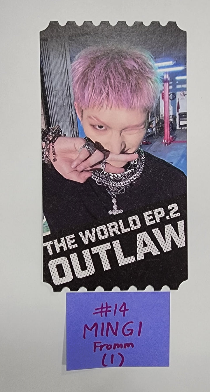 ATEEZ "THE WORLD EP.2 " - Fromm Pre-Order Benefit Photocard, Ticket - HALLYUSUPERSTORE