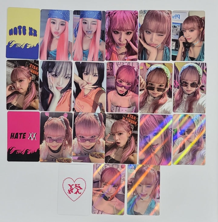 Yena "HATE XX" - Official photocard - HALLYUSUPERSTORE