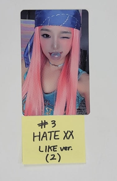 Yena "HATE XX" - Official photocard - HALLYUSUPERSTORE