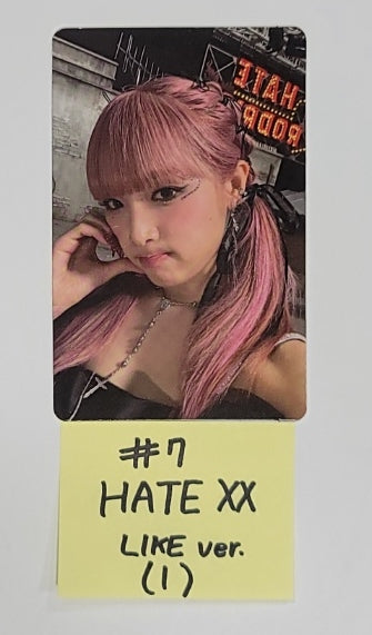 Yena "HATE XX" - Official photocard - HALLYUSUPERSTORE