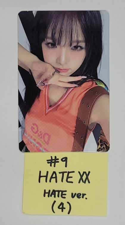 Yena "HATE XX" - Official photocard - HALLYUSUPERSTORE
