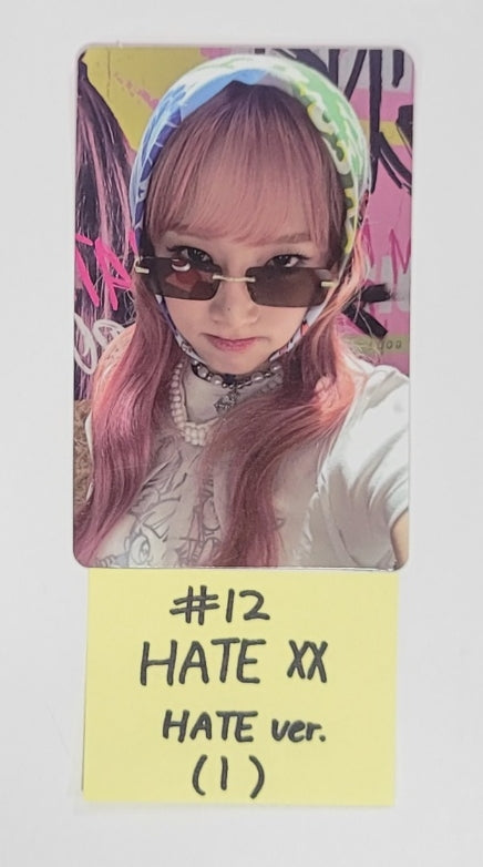 Yena "HATE XX" - Official photocard - HALLYUSUPERSTORE