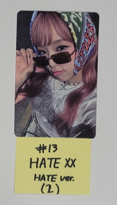 Yena "HATE XX" - Official photocard - HALLYUSUPERSTORE
