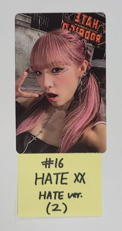 Yena "HATE XX" - Official photocard - HALLYUSUPERSTORE