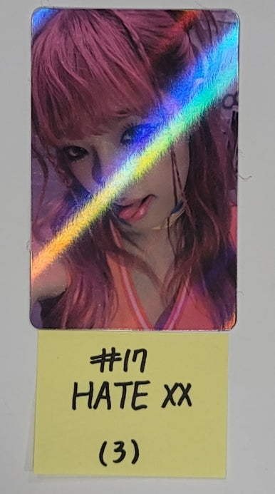 Yena "HATE XX" - Official photocard - HALLYUSUPERSTORE