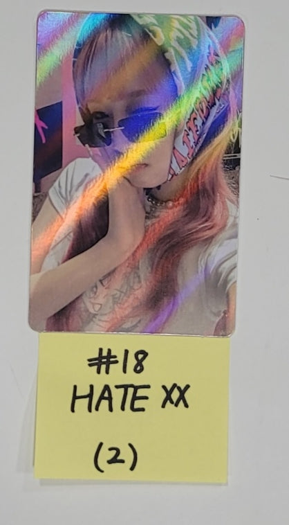 Yena "HATE XX" - Official photocard - HALLYUSUPERSTORE