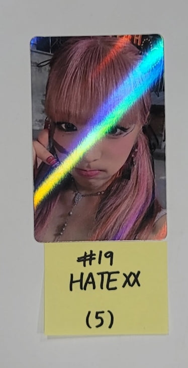 Yena "HATE XX" - Official photocard - HALLYUSUPERSTORE