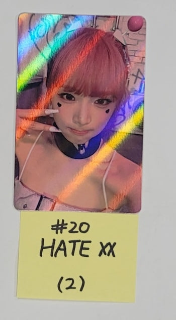 Yena "HATE XX" - Official photocard - HALLYUSUPERSTORE