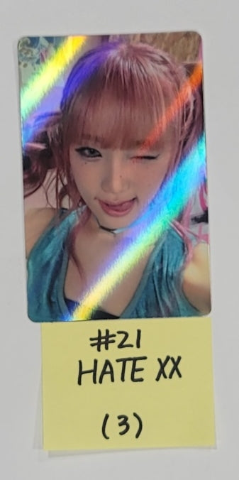 Yena "HATE XX" - Official photocard - HALLYUSUPERSTORE