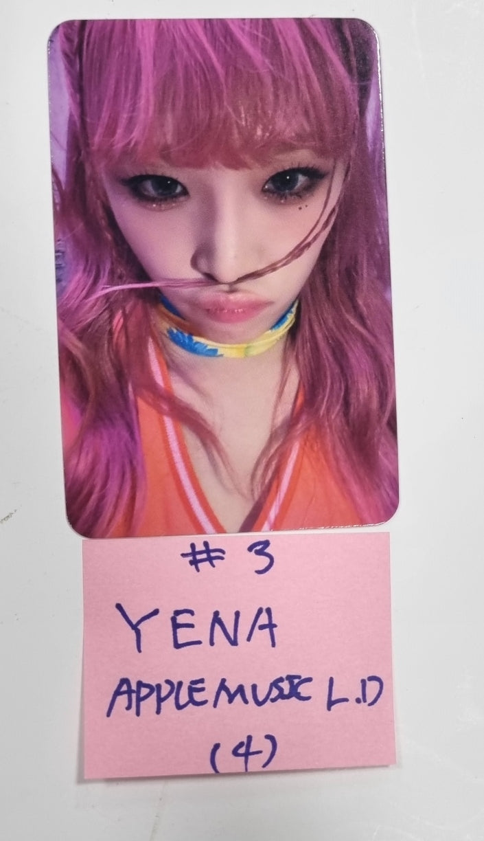 Yena "HATE XX" - Apple Music Lucky Draw Event photocard - HALLYUSUPERSTORE