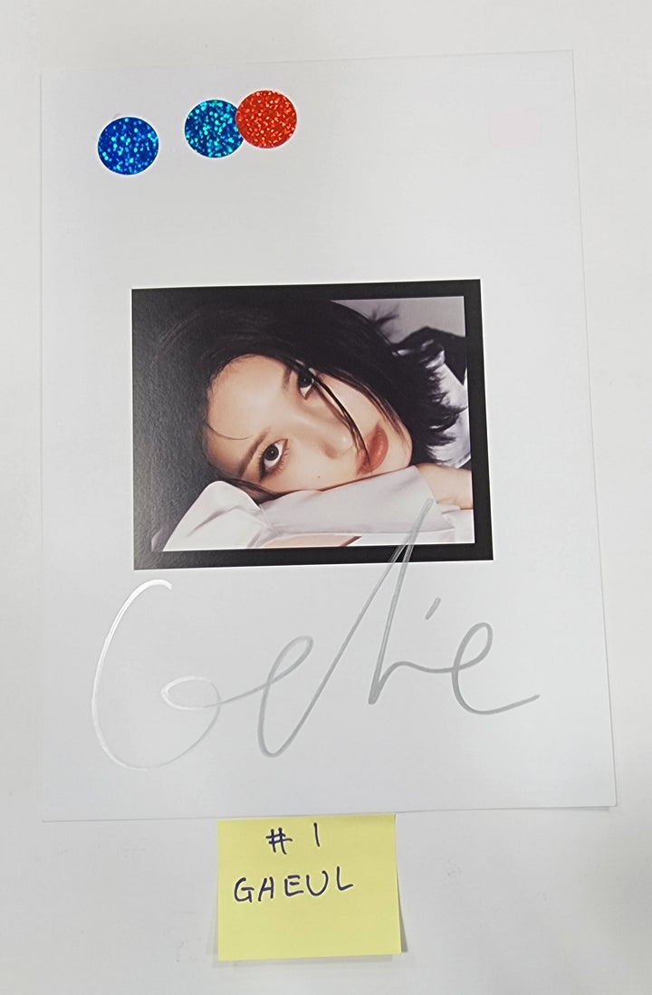 IVE 'I've IVE' - A Cut Page From Fansign Event Albums - HALLYUSUPERSTORE