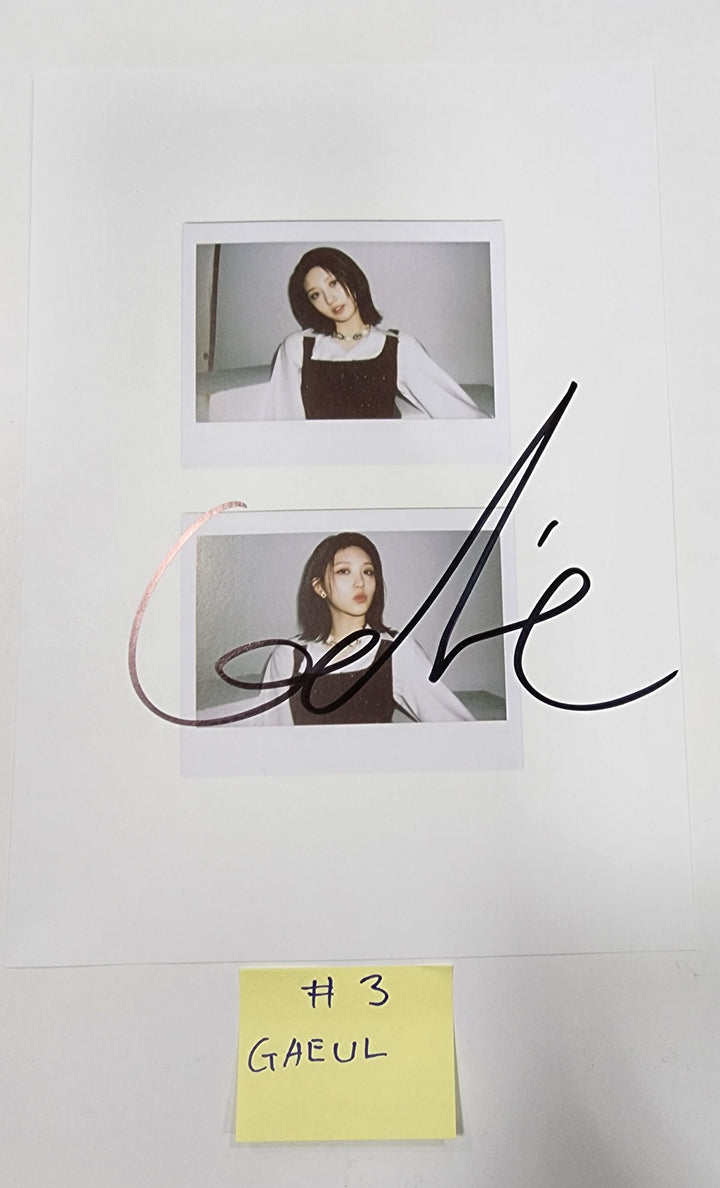 IVE 'I've IVE' - A Cut Page From Fansign Event Albums - HALLYUSUPERSTORE