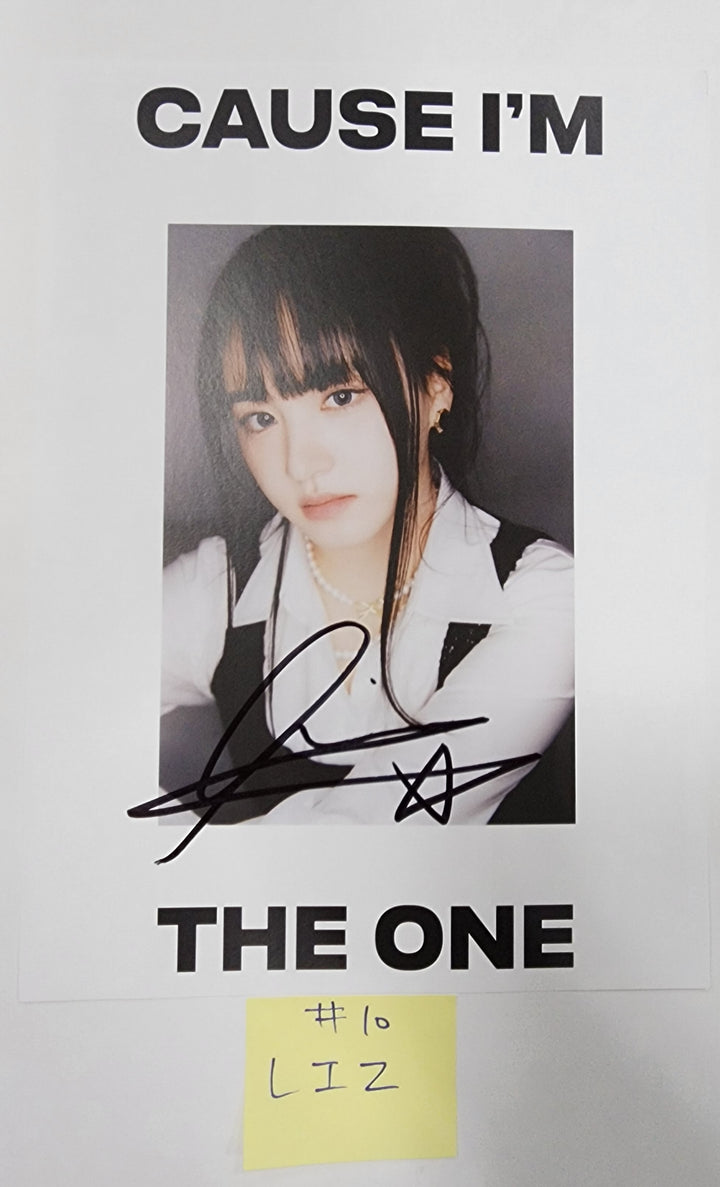 IVE 'I've IVE' - A Cut Page From Fansign Event Albums - HALLYUSUPERSTORE