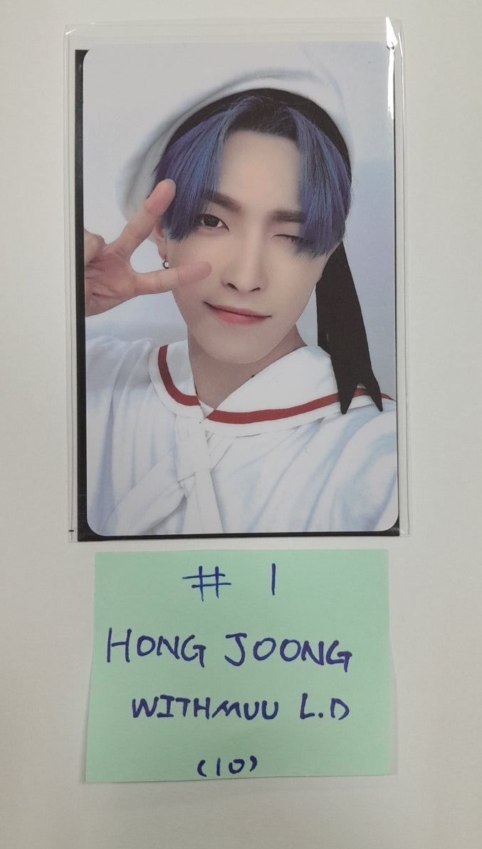 ATEEZ "THE WORLD EP.2 " - Withmuu Lucky Draw Event PVC Photocard - HALLYUSUPERSTORE