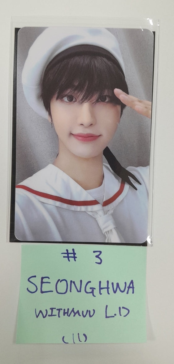 ATEEZ "THE WORLD EP.2 " - Withmuu Lucky Draw Event PVC Photocard - HALLYUSUPERSTORE