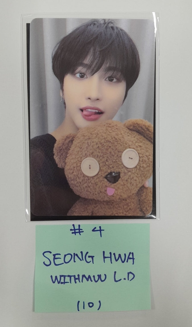 ATEEZ "THE WORLD EP.2 " - Withmuu Lucky Draw Event PVC Photocard - HALLYUSUPERSTORE