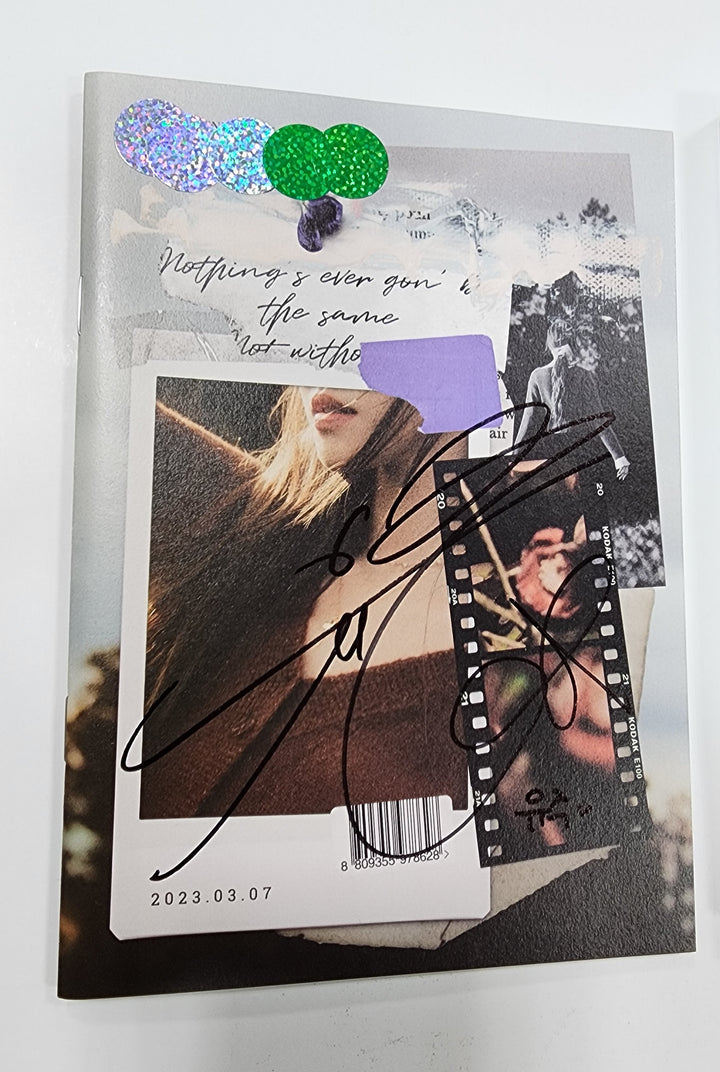 YUJU (Of GFRIEND) "O" - Hand Autographed(Signed) Album - HALLYUSUPERSTORE