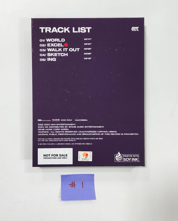 8TURN "UNCHARTED DRIFT" - Hand Autographed(Signed) Promo Album - HALLYUSUPERSTORE