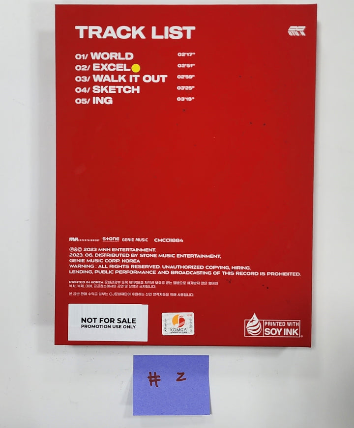 8TURN "UNCHARTED DRIFT" - Hand Autographed(Signed) Promo Album - HALLYUSUPERSTORE