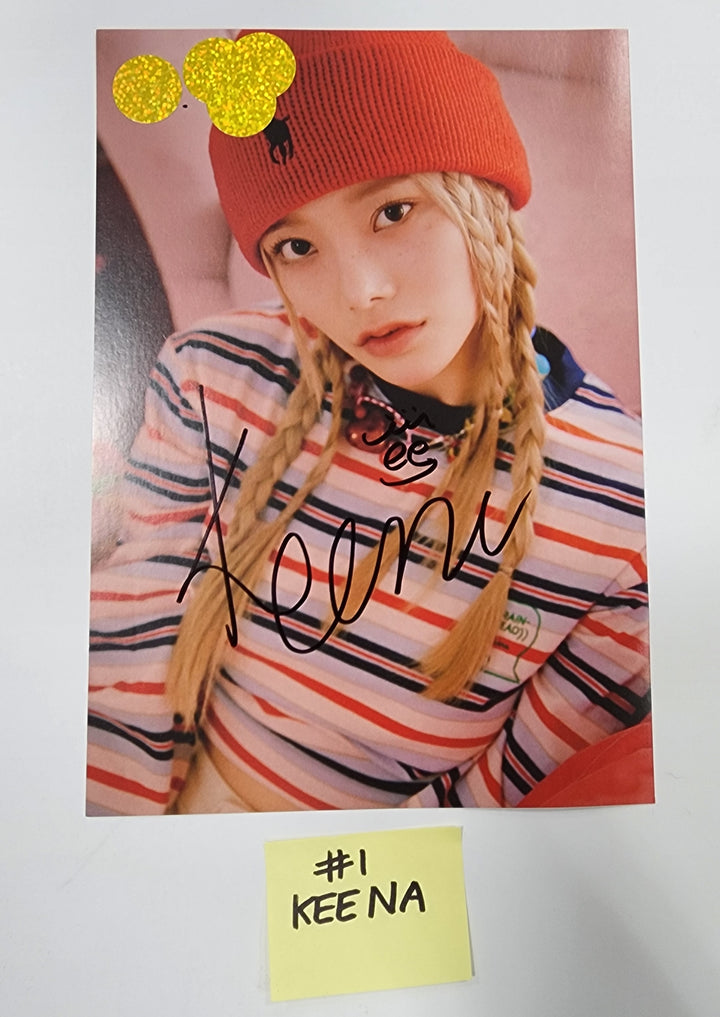FIFTY FIFTY "The Beginning: Cupid" - A Cut Page From Fansign Event Album - HALLYUSUPERSTORE