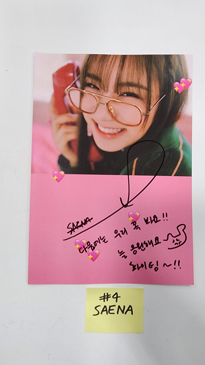 FIFTY FIFTY "The Beginning: Cupid" - A Cut Page From Fansign Event Album - HALLYUSUPERSTORE