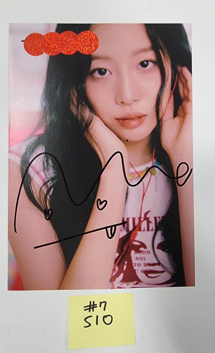 FIFTY FIFTY "The Beginning: Cupid" - A Cut Page From Fansign Event Album - HALLYUSUPERSTORE