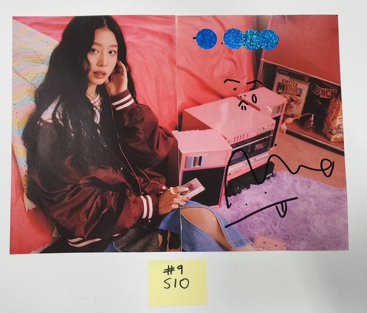 FIFTY FIFTY "The Beginning: Cupid" - A Cut Page From Fansign Event Album - HALLYUSUPERSTORE