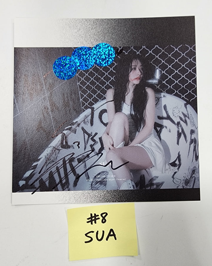 Dreamcatcher "Apocalypse : From us" - A Cut Page From Fansign Event Album - HALLYUSUPERSTORE