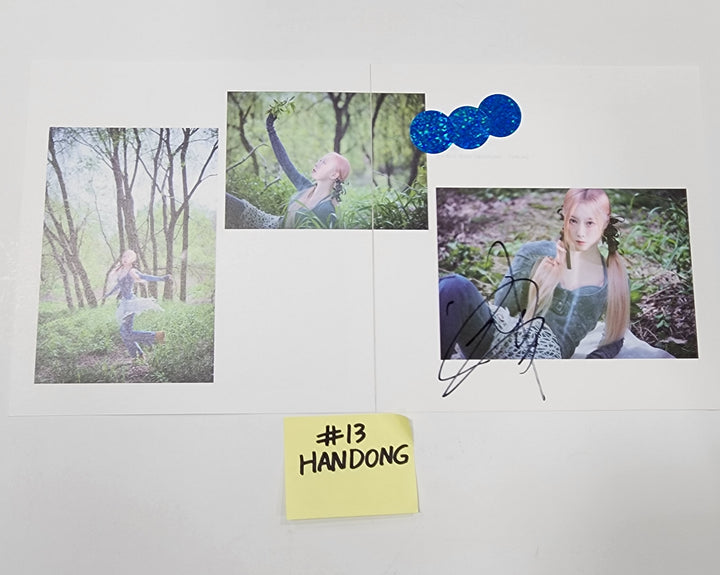 Dreamcatcher "Apocalypse : From us" - A Cut Page From Fansign Event Album - HALLYUSUPERSTORE