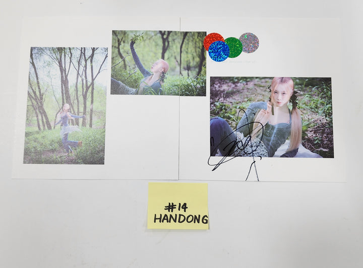 Dreamcatcher "Apocalypse : From us" - A Cut Page From Fansign Event Album - HALLYUSUPERSTORE