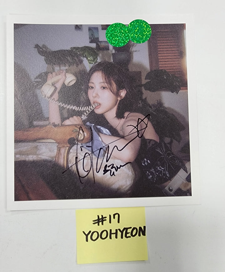 Dreamcatcher "Apocalypse : From us" - A Cut Page From Fansign Event Album - HALLYUSUPERSTORE