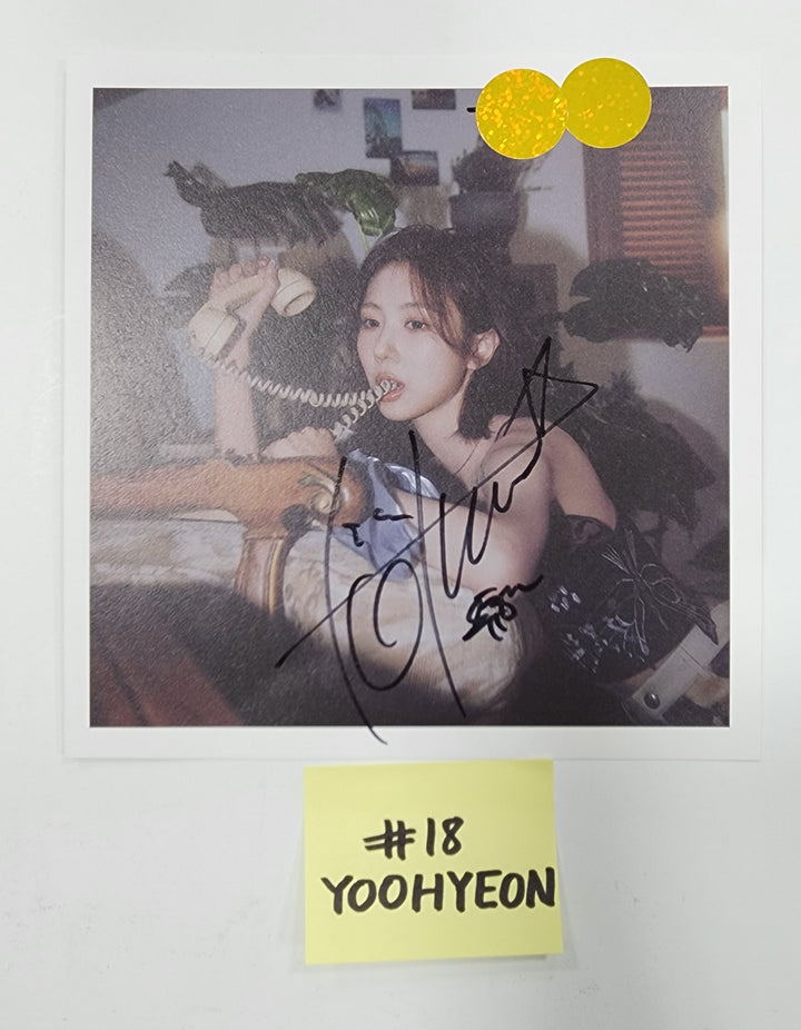 Dreamcatcher "Apocalypse : From us" - A Cut Page From Fansign Event Album - HALLYUSUPERSTORE