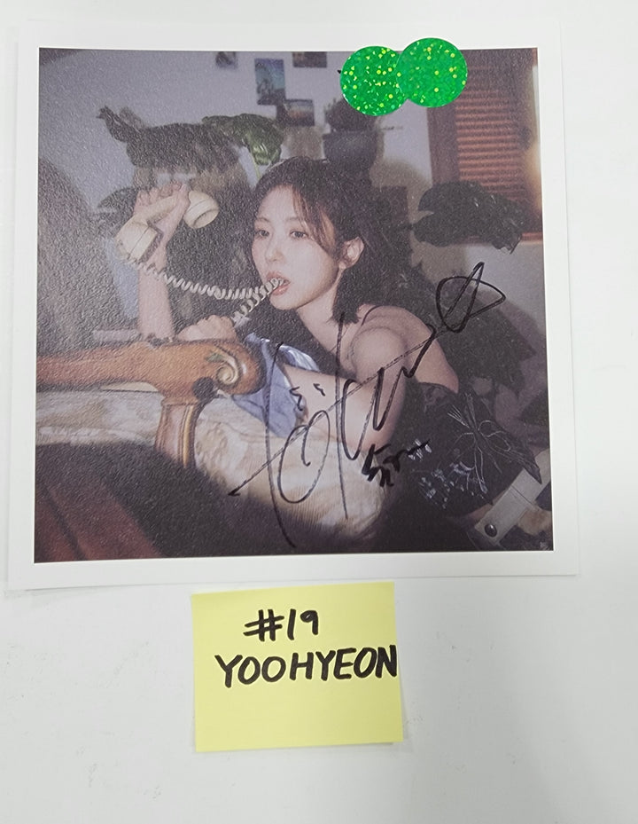 Dreamcatcher "Apocalypse : From us" - A Cut Page From Fansign Event Album - HALLYUSUPERSTORE