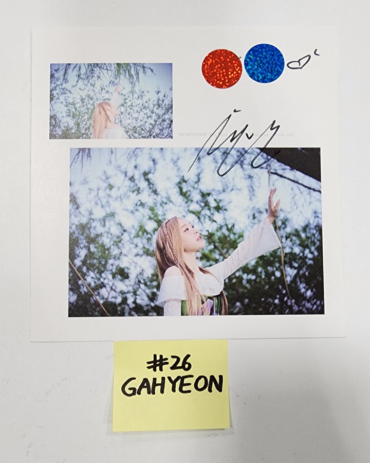 Dreamcatcher "Apocalypse : From us" - A Cut Page From Fansign Event Album - HALLYUSUPERSTORE