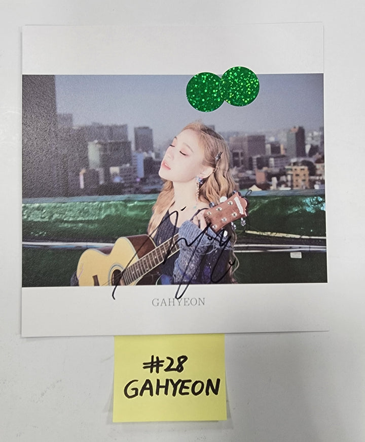 Dreamcatcher "Apocalypse : From us" - A Cut Page From Fansign Event Album - HALLYUSUPERSTORE