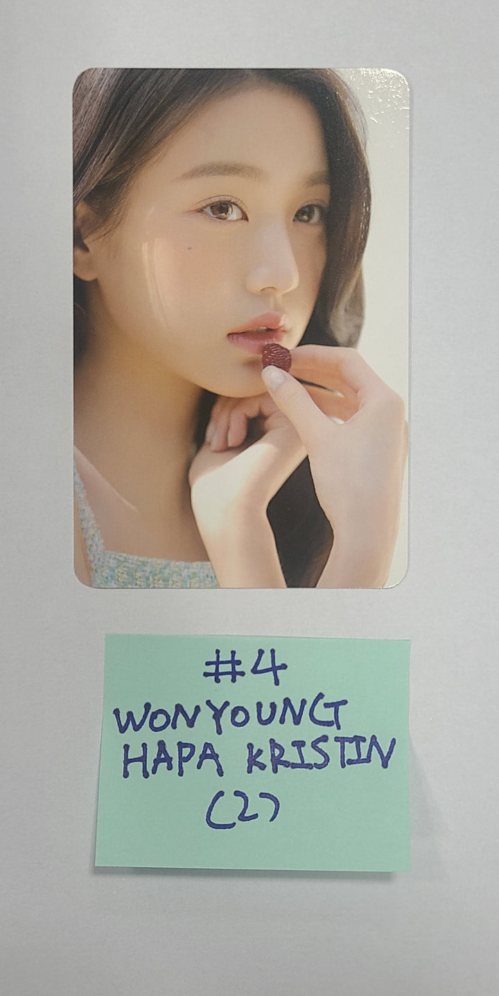 Wonyoung (Of IVE) - Hapa Kristin Event Photocard - HALLYUSUPERSTORE