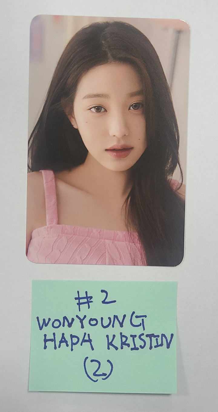 Wonyoung (Of IVE) - Hapa Kristin Event Photocard - HALLYUSUPERSTORE