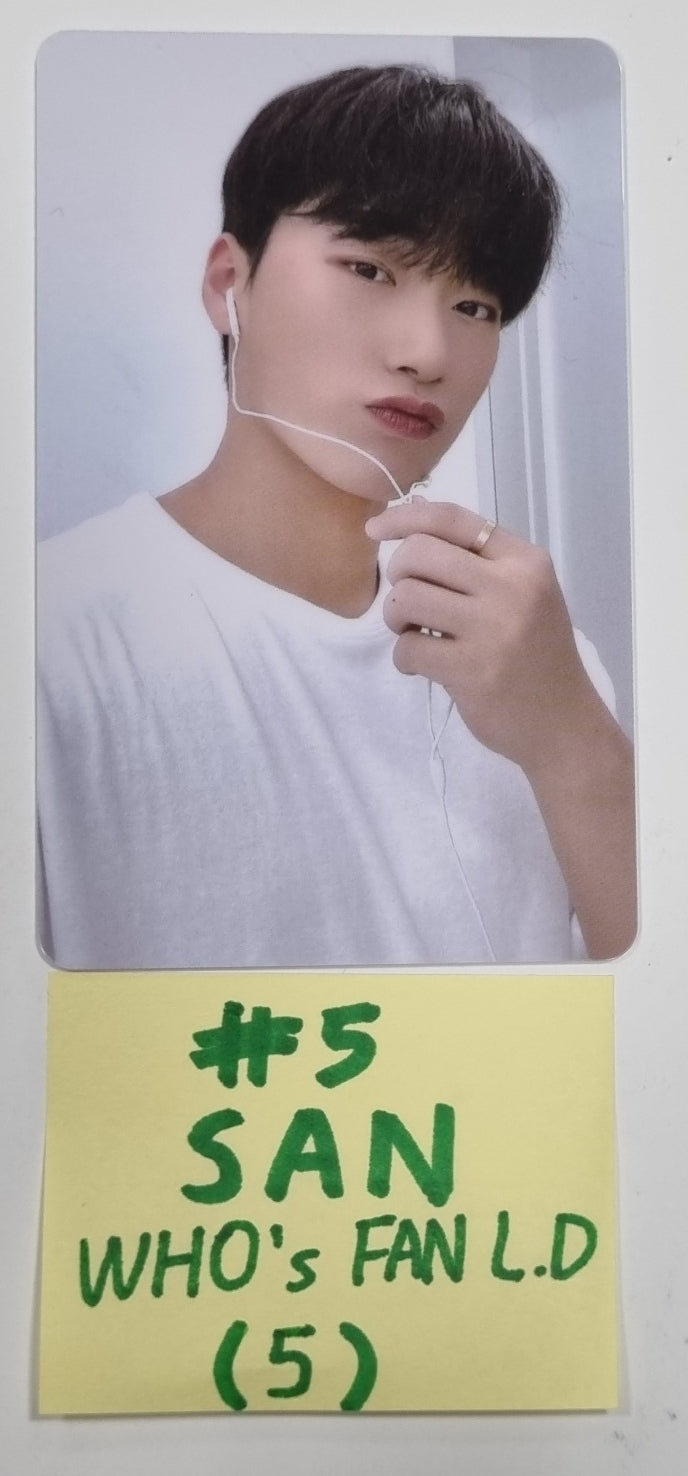 ATEEZ "THE WORLD EP.2"  - Whosfan Cafe Lucky Draw Event PVC Photocards & 4x6 Photo - HALLYUSUPERSTORE