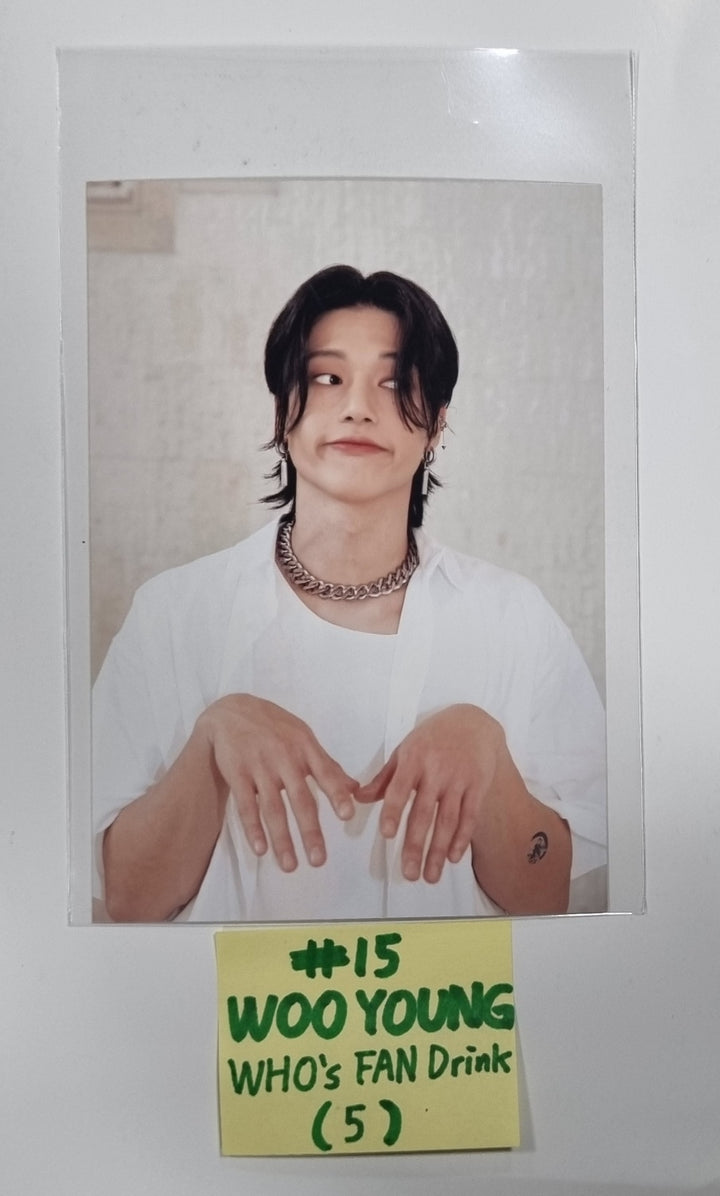 ATEEZ "THE WORLD EP.2"  - Whosfan Cafe Lucky Draw Event PVC Photocards & 4x6 Photo - HALLYUSUPERSTORE