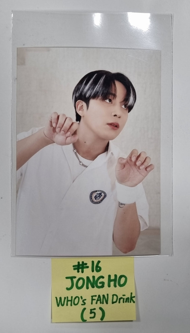 ATEEZ "THE WORLD EP.2"  - Whosfan Cafe Lucky Draw Event PVC Photocards & 4x6 Photo - HALLYUSUPERSTORE