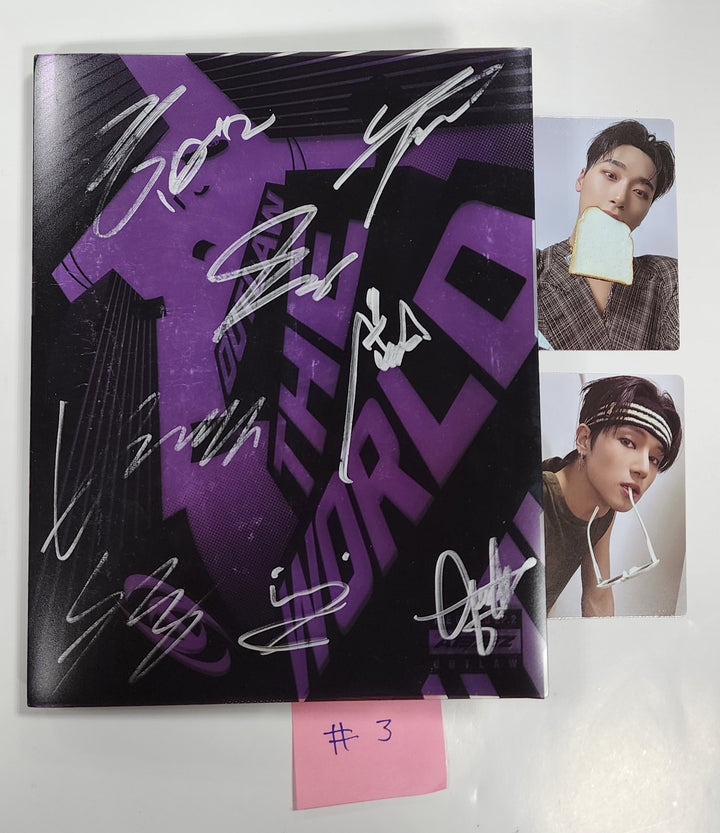 ATEEZ "THE WORLD EP.2 " 9th Mini - Hand Autographed(Signed) Promo Album - Must read! - HALLYUSUPERSTORE