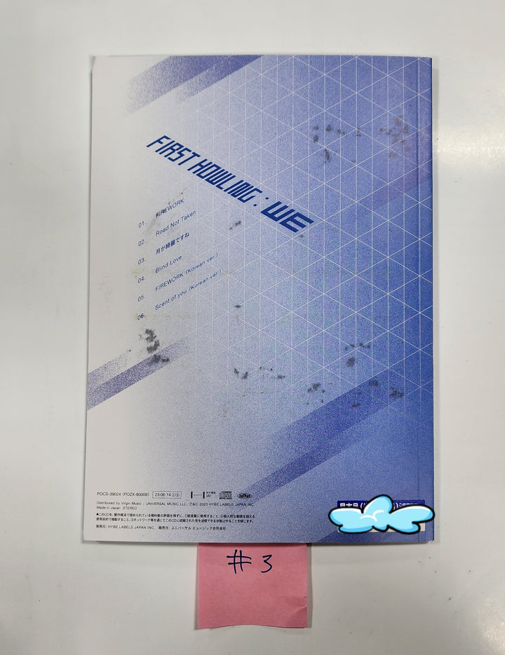 &TEAM  "First Howling : WE" - Hand Autographed(Signed) Promo Album - HALLYUSUPERSTORE