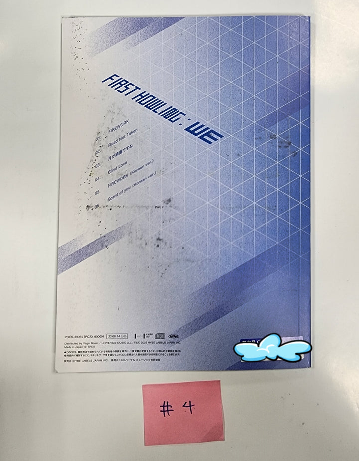 &TEAM  "First Howling : WE" - Hand Autographed(Signed) Promo Album - HALLYUSUPERSTORE