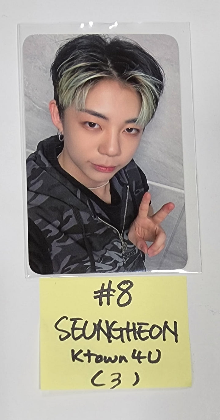 8TURN "UNCHARTED DRIFT" 2nd Mini Album - Ktown4U Lucky Draw Event Photocard - HALLYUSUPERSTORE